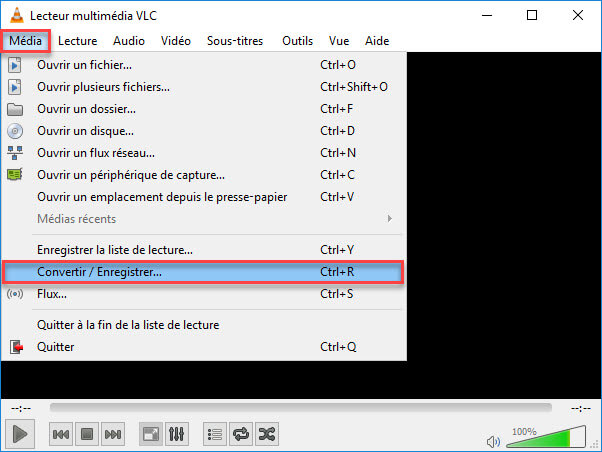 VLC extraire son